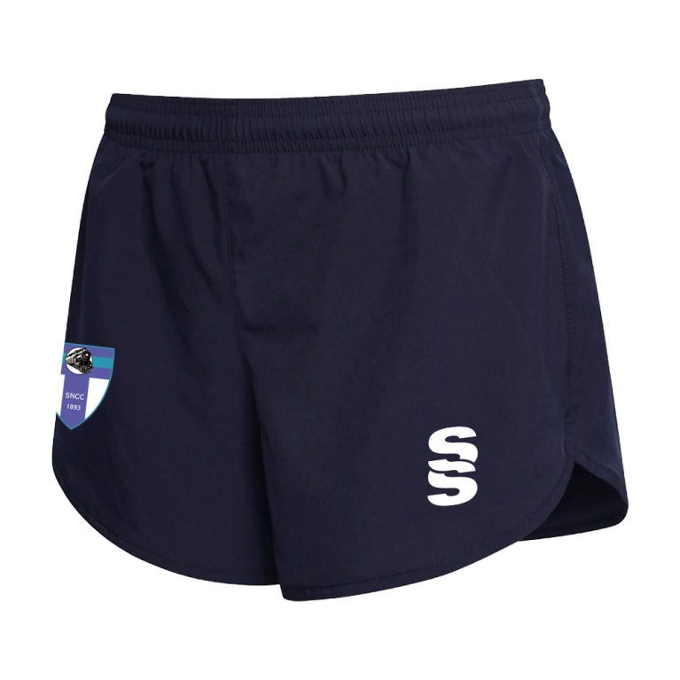 South Nutfield CC Girl's Dual Active Short : Navy