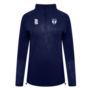 Impact 1/4 Zip Performance Top - Women's Fit : Navy