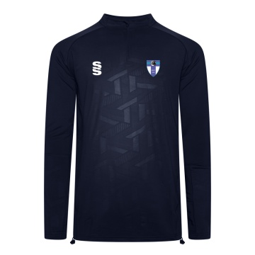 Impact 1/4 Zip Performance Top : Navy
