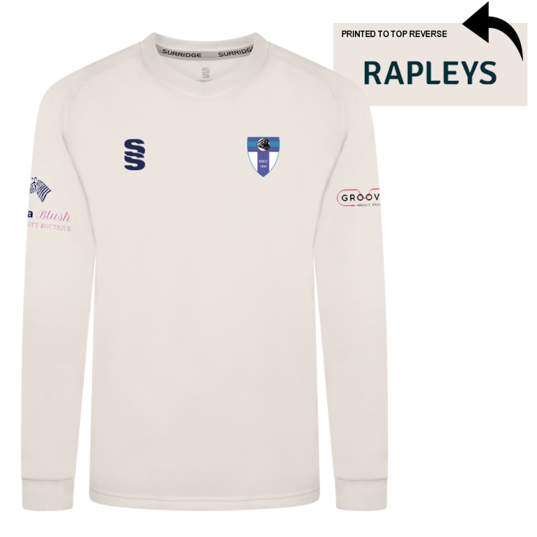 South Nutfield CC Juniors - Blast Long Sleeve Cricket Sweater - Boys/Unisex Fit