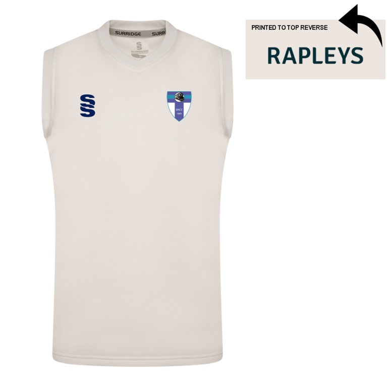 Blast Sleeveless Cricket Sweater - Boys/Unisex Fit